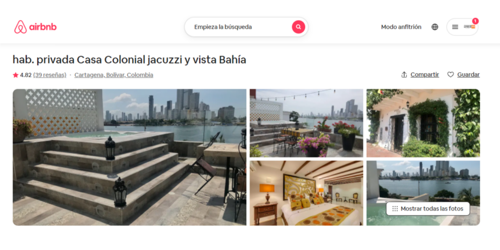 Diseño y gestión del perfil de Airbnb