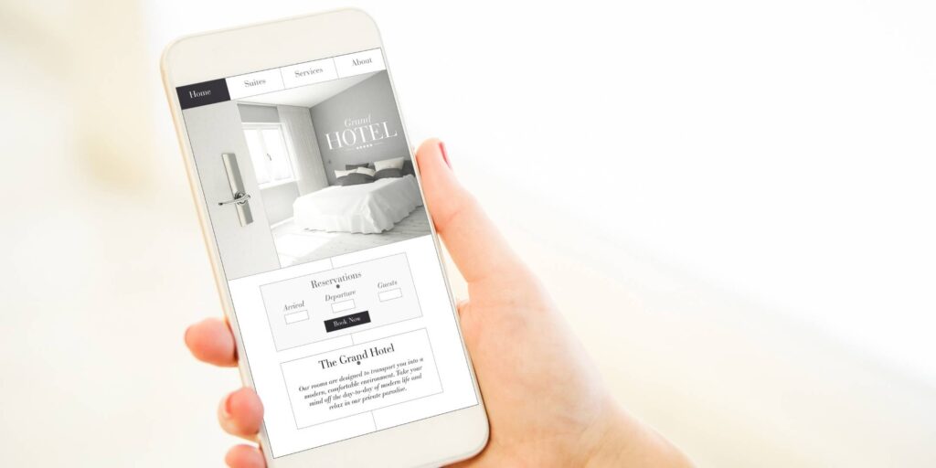 Ejemplo de cómo promocionar un Hotel en Internet - Website