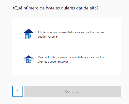 Enter your hotel on Booking.com