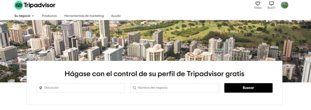 Después de 24 horas aparecerá publicado el Hotel en Tripadvisor