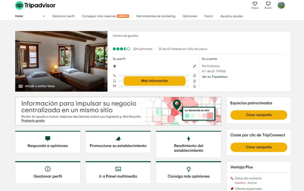 Explora las opciones de tripadvisor