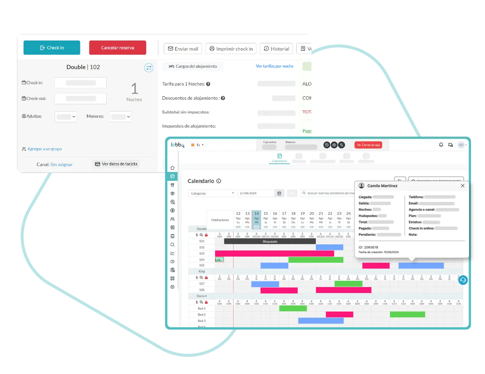 Software PMS hotelero LobbyPMS